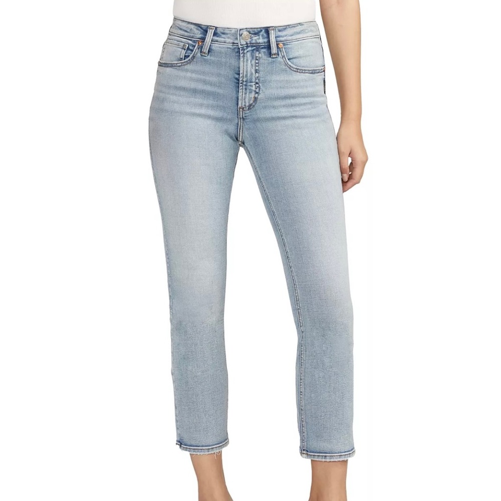 Silver Jeans Ankle length straight leg pants